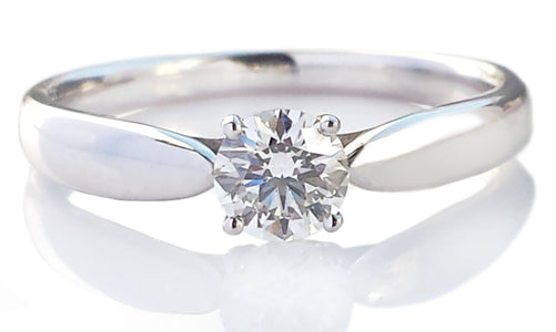 Tiffany & Co. 0.30ct G/VS Harmony Round Brilliant Diamond Engagement Ring - Bloomsbury Manor Ltd