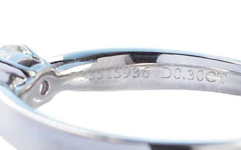 Tiffany & Co. 0.30ct G/VS Harmony Round Brilliant Diamond Engagement Ring - Bloomsbury Manor Ltd