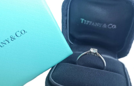 Tiffany & Co. 0.30ct G/VS Harmony Round Brilliant Diamond Engagement Ring - Bloomsbury Manor Ltd