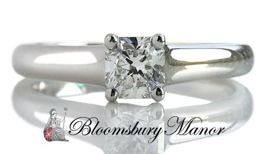 Tiffany & Co. 0.31ct G/VVS2 Lucida Cut Diamond Engagement Ring - Bloomsbury Manor Ltd