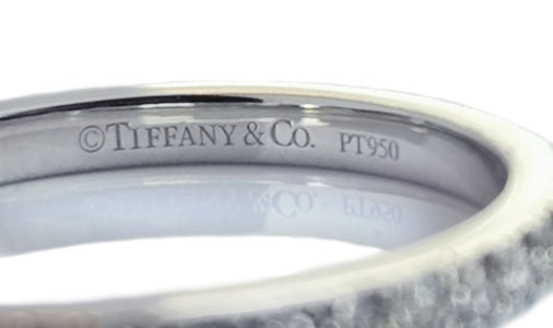 Tiffany & Co. 0.36ct Novo Full Circle Diamond Wedding Band, Size M - Bloomsbury Manor Ltd