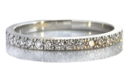 Tiffany & Co. 0.36ct Novo Full Circle Diamond Wedding Band, Size M - Bloomsbury Manor Ltd
