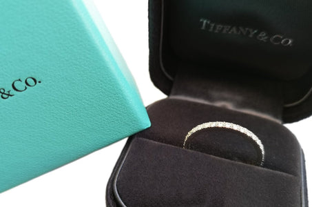 Tiffany & Co. 0.36ct Novo Full Circle Diamond Wedding Band, Size M - Bloomsbury Manor Ltd