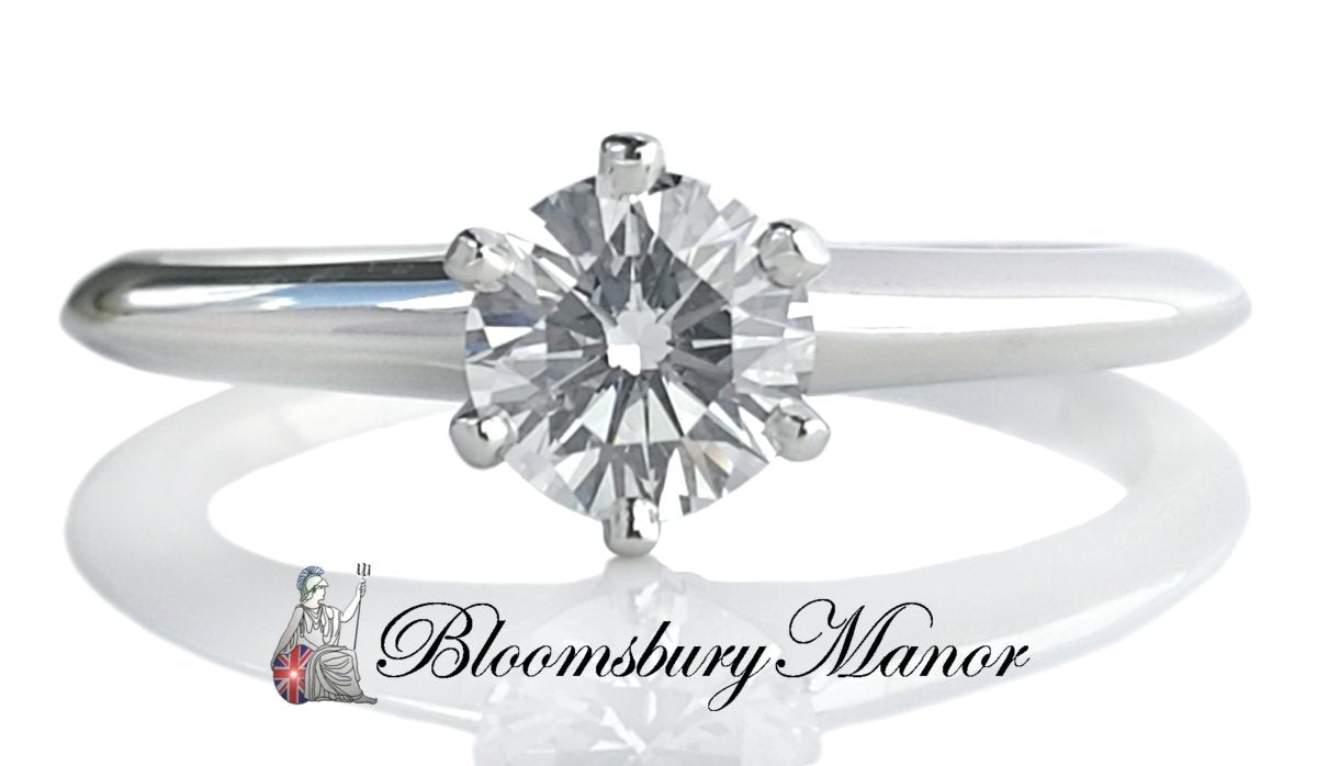 Tiffany & Co. 0.38ct G/VS Round Brilliant Diamond Engagement Tiffany & Co. 0.38ct G/VS Round Brilliant Diamond Engagement