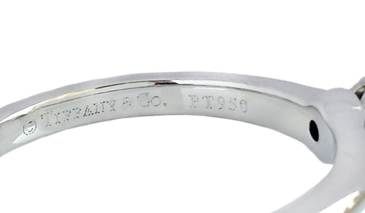 Tiffany & Co. 0.40ct I/VS2 Triple XXX Round Brilliant Diamond Engagement Ring - Bloomsbury Manor Ltd