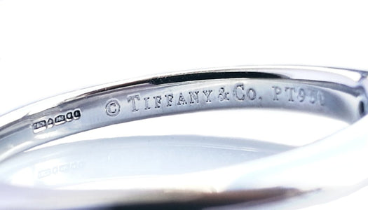 Tiffany & Co. 0.44ct Triple XXX I/VS1 Round Brilliant Engagement Ring - Bloomsbury Manor Ltd