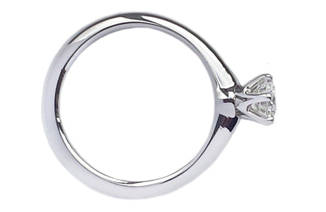 Tiffany & Co. 0.46ct H/VS1 Round Brilliant Diamond Engagement Ring - Bloomsbury Manor Ltd
