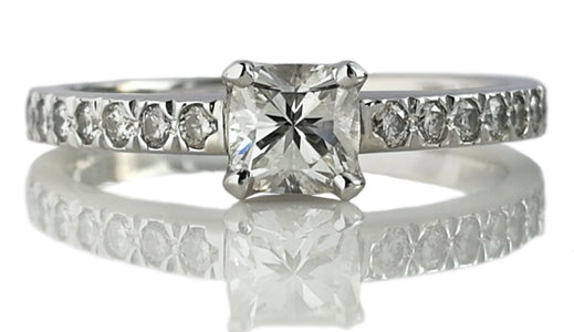 Tiffany & Co. 0.49tcw I/IF 'Novo' Diamond Engagement Ring - Bloomsbury Manor Ltd