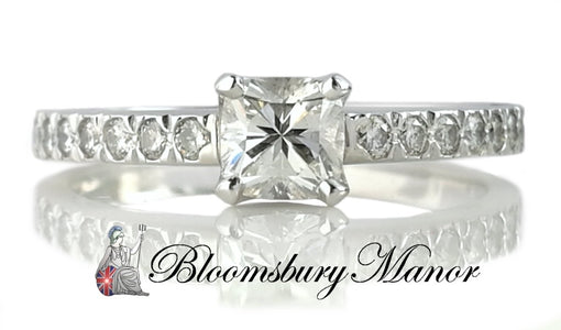 Tiffany & Co. 0.49tcw I/IF 'Novo' Diamond Engagement Ring - Bloomsbury Manor Ltd