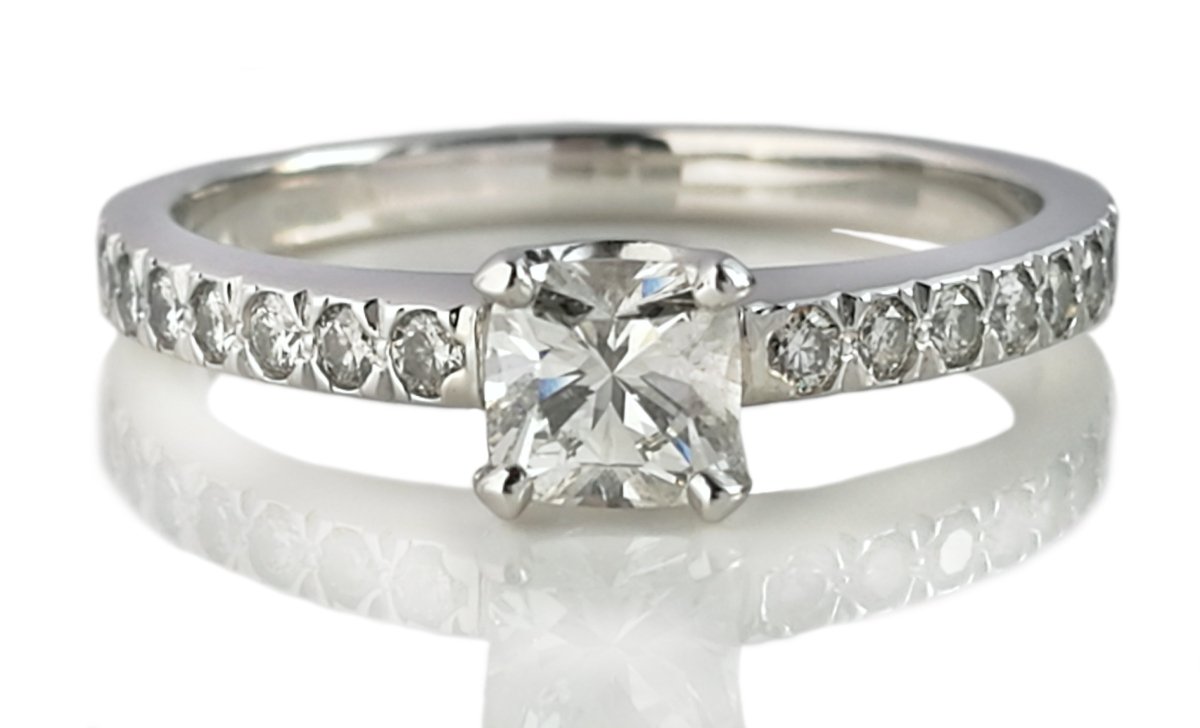 Tiffany & Co. 0.49tcw I/IF 'Novo' Diamond Engagement Ring - Bloomsbury Manor Ltd