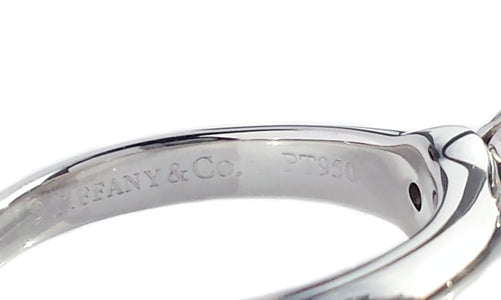 Tiffany & Co. 0.52ct E/VS2 Triple XXX Round Brilliant Diamond Engagement Ring - Bloomsbury Manor Ltd
