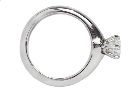 Tiffany & Co. 0.52ct E/VS2 Triple XXX Round Brilliant Diamond Engagement Ring - Bloomsbury Manor Ltd