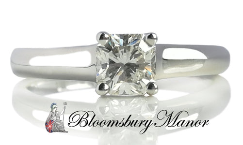 Tiffany & Co. 0.52ct H/VS1 Lucida Diamond Engagement Ring - Bloomsbury Manor Ltd