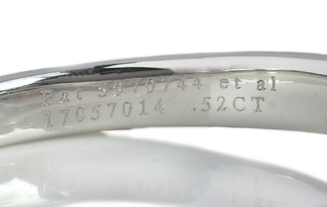 Tiffany & Co. 0.52ct H/VS1 Lucida Diamond Engagement Ring - Bloomsbury Manor Ltd