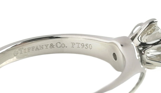 Tiffany & Co. 0.70ct I/VVS2 Triple XXX Round Brilliant Diamond Engagement Ring - Bloomsbury Manor Ltd