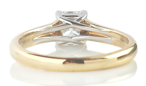 Tiffany & Co. 0.73ct G/VS Lucida Diamond & 18K Gold Engagement Ring - Bloomsbury Manor Ltd