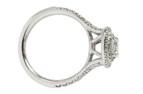 Tiffany & Co. 0.86tcw E/VVS2 Soleste Diamond Engagement Ring - Bloomsbury Manor Ltd