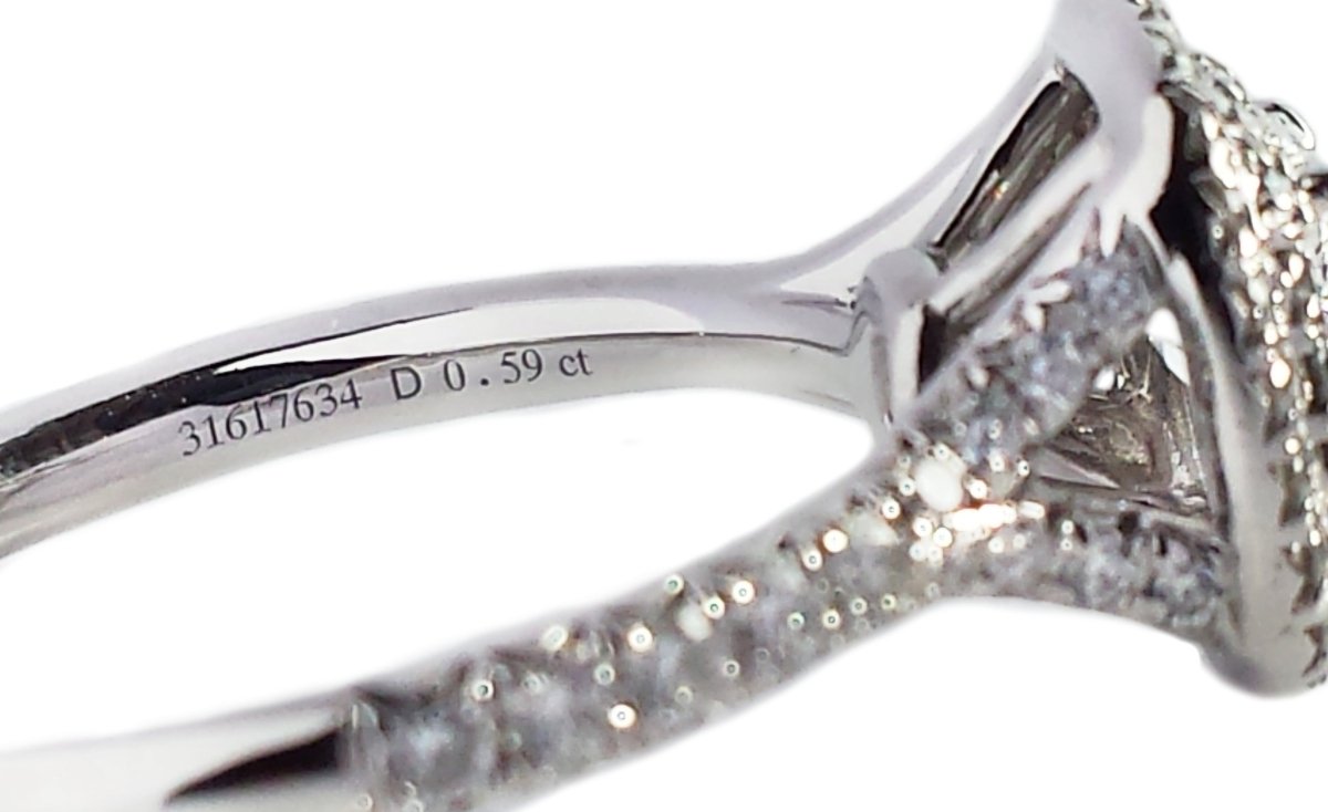 Tiffany & Co. 0.86tcw E/VVS2 Soleste Diamond Engagement Ring - Bloomsbury Manor Ltd