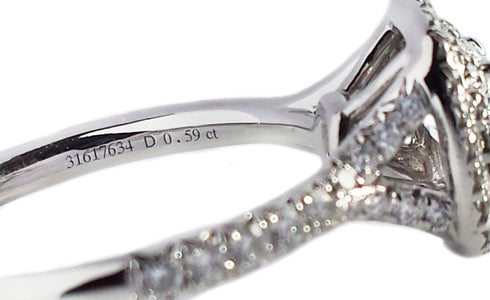 Tiffany & Co. 0.86tcw E/VVS2 Soleste Diamond Engagement Ring - Bloomsbury Manor Ltd