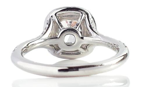 Tiffany & Co. 0.86tcw E/VVS2 Soleste Diamond Engagement Ring - Bloomsbury Manor Ltd