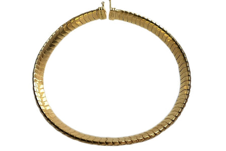 Tiffany & Co. 1997 Vannerie Basket Weave Necklace 750 - Bloomsbury Manor Ltd