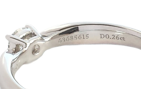 Tiffany & Co .26ct Triple XXX I/VS1 Harmony Round Brilliant Diamond Engagement Ring - Bloomsbury Manor Ltd