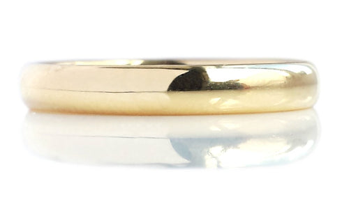 Tiffany & Co. 3mm Lucida 18k Yellow Gold Wedding Band - Bloomsbury Manor Ltd