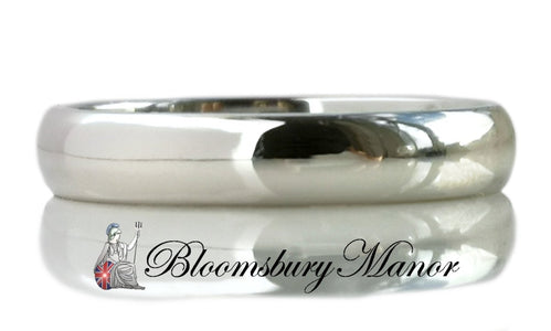Tiffany & Co. 4.5mm Men's Wedding Band, Size U½ - Bloomsbury Manor Ltd