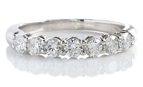 Tiffany & Co .57ct 3mm Diamond Embrace Wedding Band Ring - Bloomsbury Manor Ltd