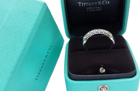 Tiffany & Co .57ct 3mm Diamond Embrace Wedding Band Ring - Bloomsbury Manor Ltd