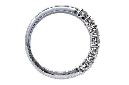 Tiffany & Co .57ct 3mm Diamond Embrace Wedding Band Ring - Bloomsbury Manor Ltd