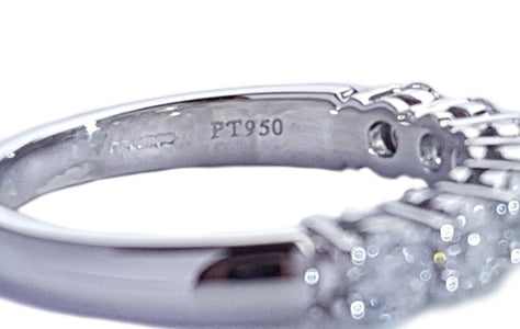 Tiffany & Co Embrace 3.5mm .91ct Round Brilliant Diamond Wedding Band Ring - Bloomsbury Manor Ltd