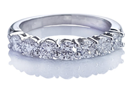 Tiffany & Co Embrace 3.5mm .91ct Round Brilliant Diamond Wedding Band Ring - Bloomsbury Manor Ltd