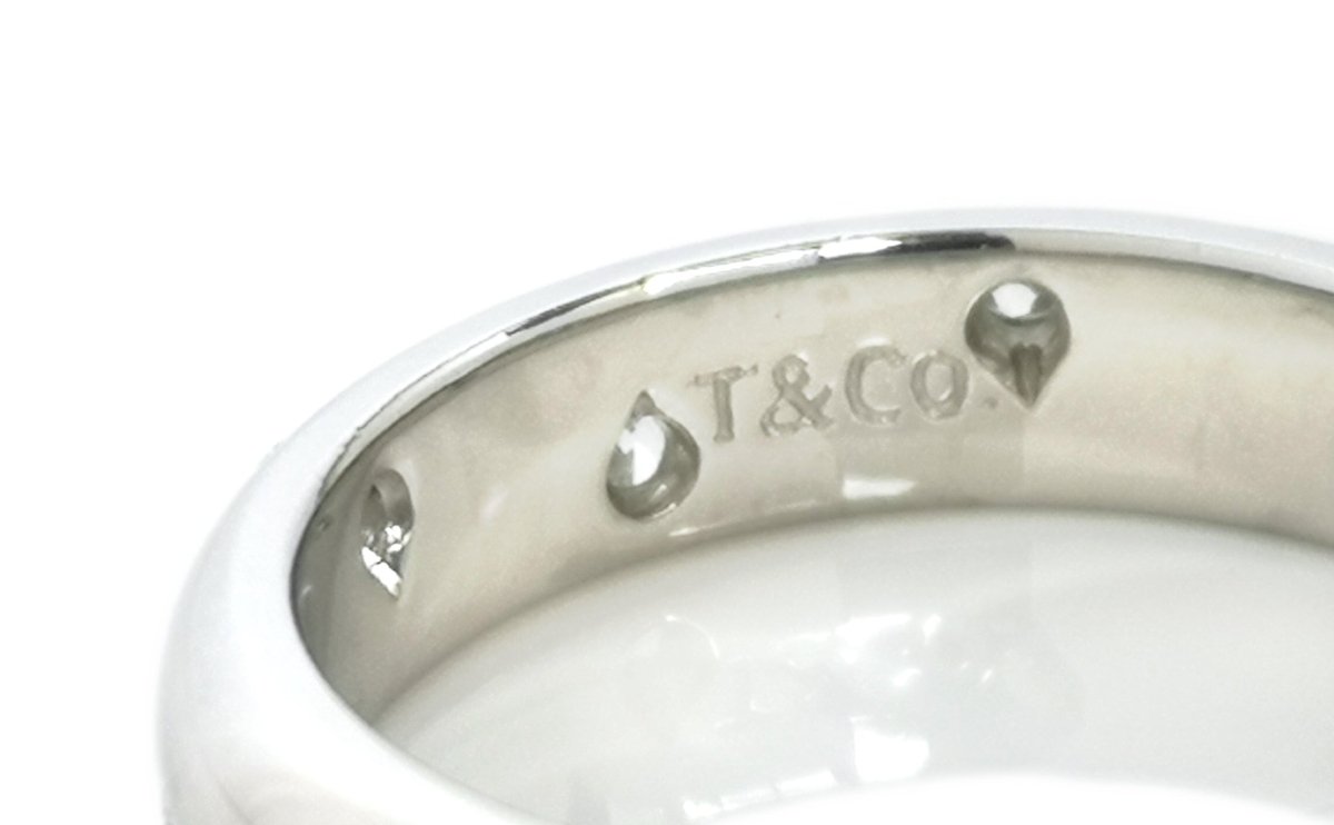 Tiffany & Co. Etoile 10 Diamond Ring, Size K½ - Bloomsbury Manor Ltd