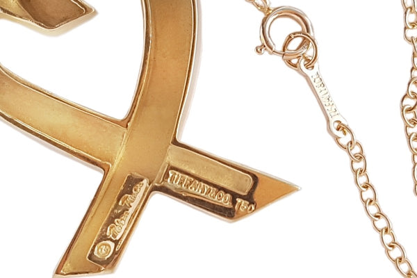 Tiffany & Co. Large Paloma Picasso 750 Loving Heart Pendant 