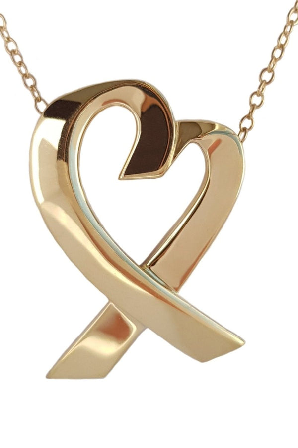 Tiffany & Co. Large Paloma Picasso 750 Loving Heart Pendant 