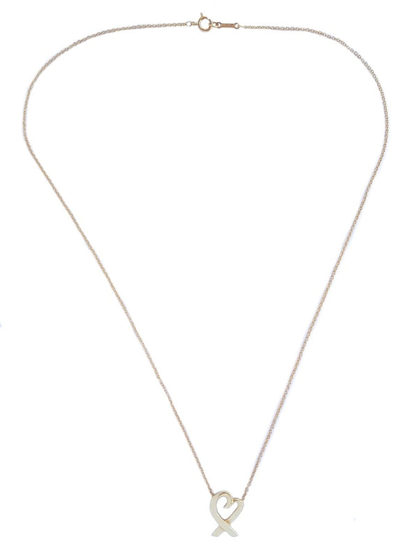 Tiffany & Co. Loving Heart Necklace by Paloma Picasso 750, 14mm 