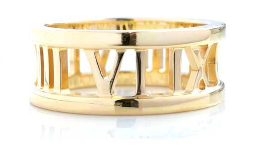 Tiffany & Co. Open Atlas Ring in 18k Yellow Gold - Bloomsbury Manor Ltd
