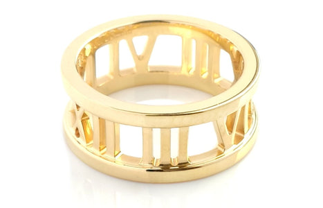 Tiffany & Co. Open Atlas Ring in 18k Yellow Gold - Bloomsbury Manor Ltd