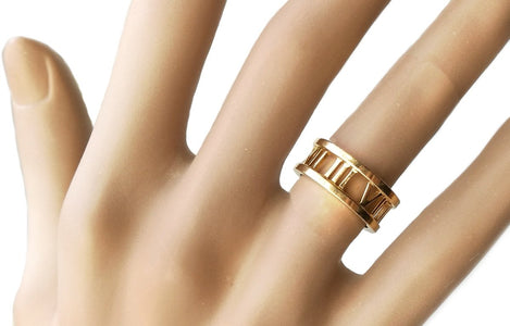 Tiffany & Co. Open Atlas Ring in 18k Yellow Gold - Bloomsbury Manor Ltd