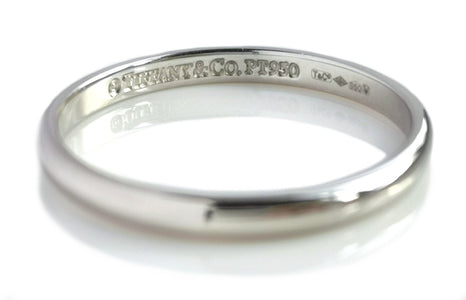 Tiffany & Co Platinum Classic 2mm Wedding Band RRP £785 - Bloomsbury Manor Ltd