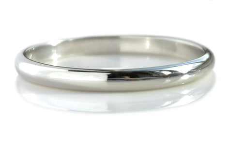 Tiffany & Co Platinum Classic 2mm Wedding Band RRP £785 - Bloomsbury Manor Ltd