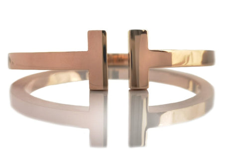Tiffany & Co. T Square Rose Gold Bracelet, Medium - Bloomsbury Manor Ltd
