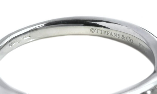 Tiffany Harmony Bead Set .23ct Diamond Ring SZ J RRP £2125 - Bloomsbury Manor Ltd