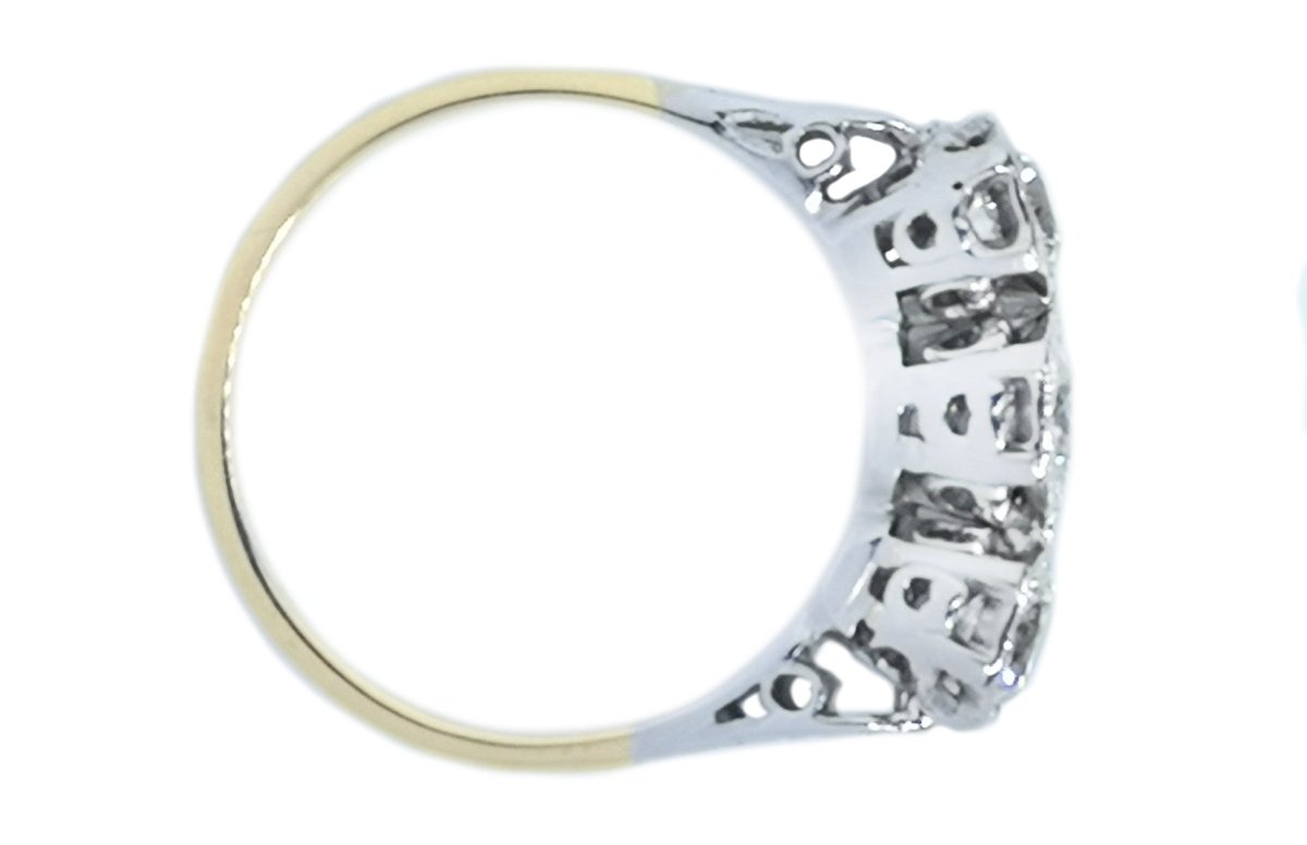 Vintage 1950s 1.40tcw G/VS 3 - Stone Diamond Engagement Ring - Bloomsbury Manor Ltd