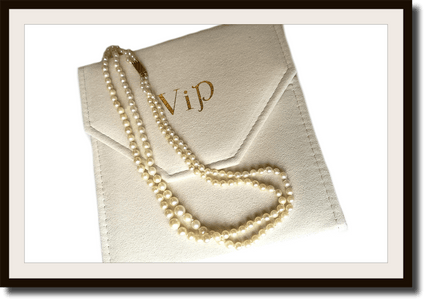 Vintage Akoya 18 inch Two Strand Knotted Graduated Cultured Pearl Necklace 18k Clasp - Bloomsbury Manor Ltd