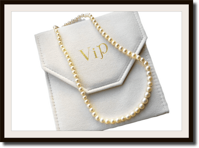 Vintage Graduated Cultured Pearl Necklace 18k Gold Clasp - Bloomsbury Manor Ltd