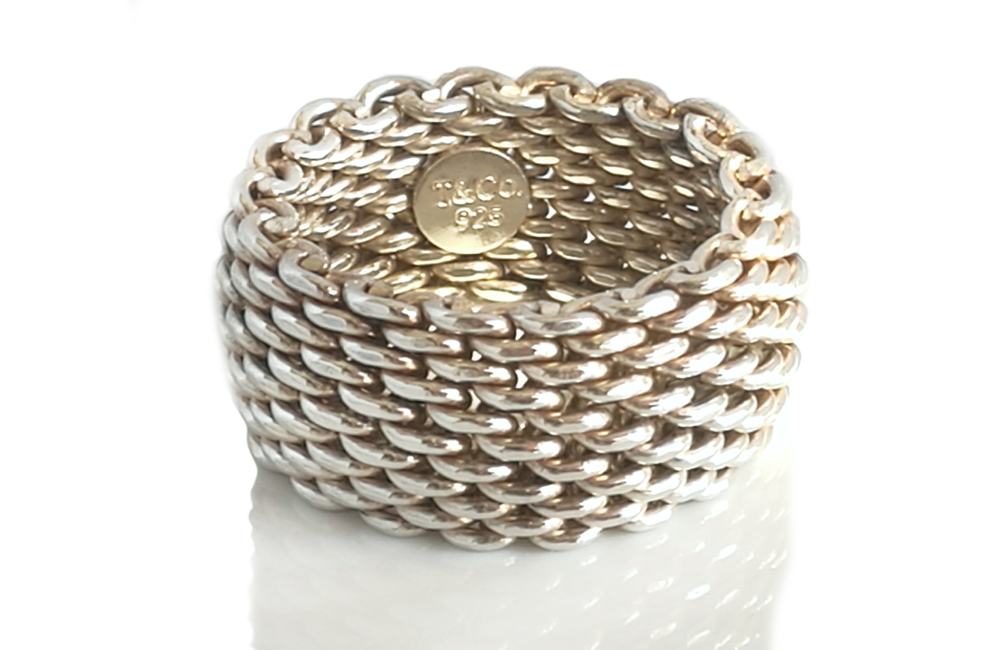 Tiffany & Co. Somerset Woven Ring, Size K